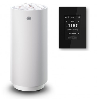 Elektrisk bastuaggregat TULIKIVI Pyry, med kontrollpanel