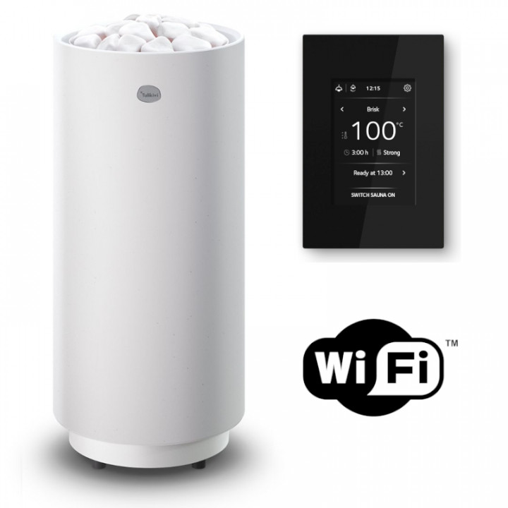 Elektrisk bastuaggregat TULIKIVI Pyry, med WIFI kontrollpanel