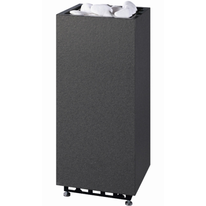 Elektrisk bastuaggregat TULIKIVI RAE, svart, med kontrollpanel