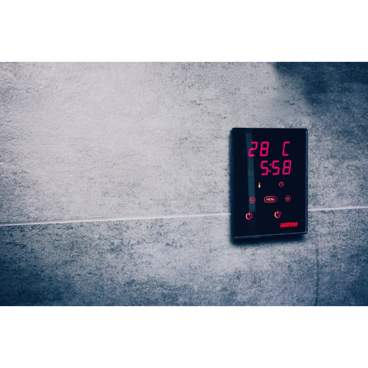 Elektrisk bastuaggregatets kontrollpanel - HARVIA Xenio CX110