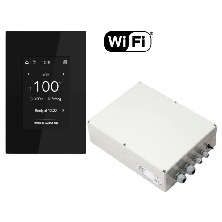 Elektrisk bastuaggregat TULIKIVI KAARNA Nobile M, med WIFI-kontrollpanel