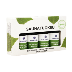 Emendo aromuppsättning för bastu 4x10ml 