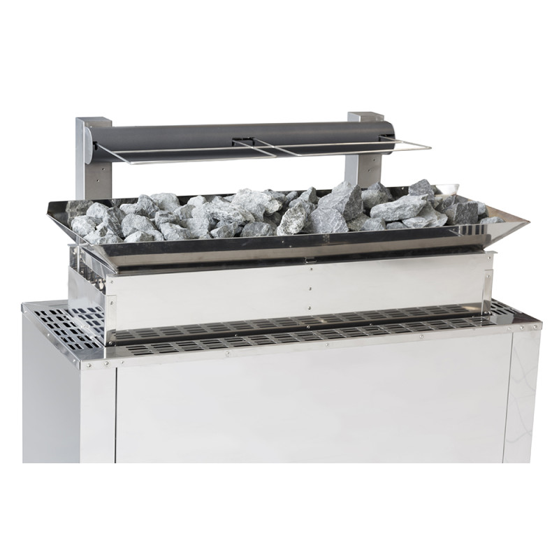 Monteringsram för EOS säkerhetssystem + stenbricka för EOS 34.G HD 24-36kW spisar