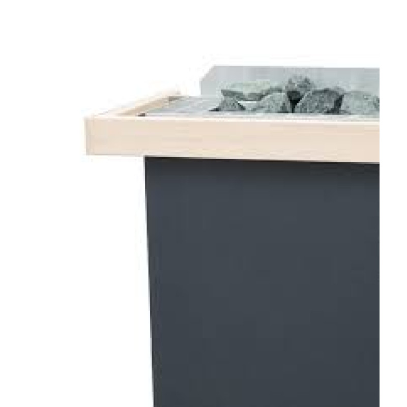 Säkerhetsräcke - för EOS Bi-O Gracil W-värmare, antracit