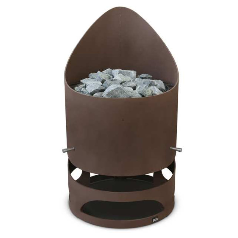 Elektrisk bastuaggregat - EOS Zeus HD, brun