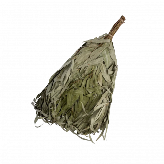 Bastuvisp av eukalyptus