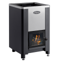 Vedeldad bastuugn - VILPRA FORNAX-14-V med intern eldstad - 0