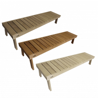 Harvia Formula bastubänk, 1200 x 450 mm