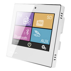 Smart Home on Wall Music Amplifier DSPPA DM837. Vit 