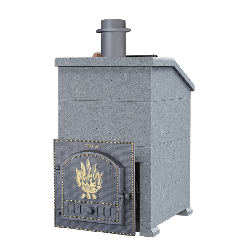 Vedeldad bastuugn - Gefest GFS ZK 45 President 1160/60 Täljsten