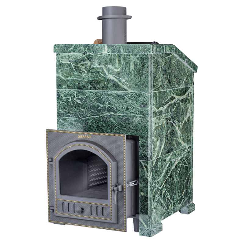 Vedeldad bastuugn - Gefest Grom 30 (P) President 980/40 Zmeyevik