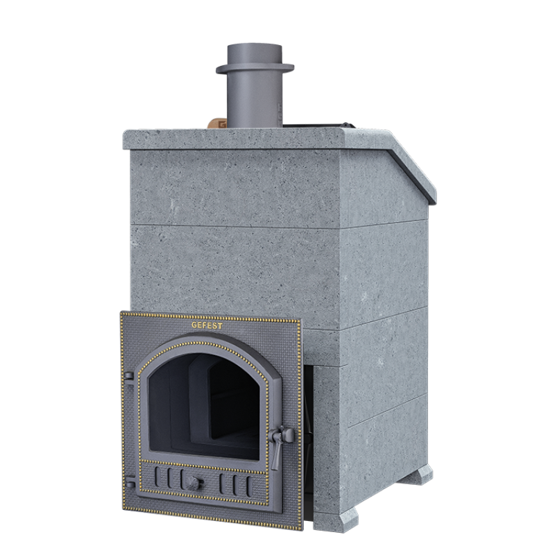 Vedeldad bastuugn - Gefest GFS ZK 30 (P) President 1020/60 Täljsten