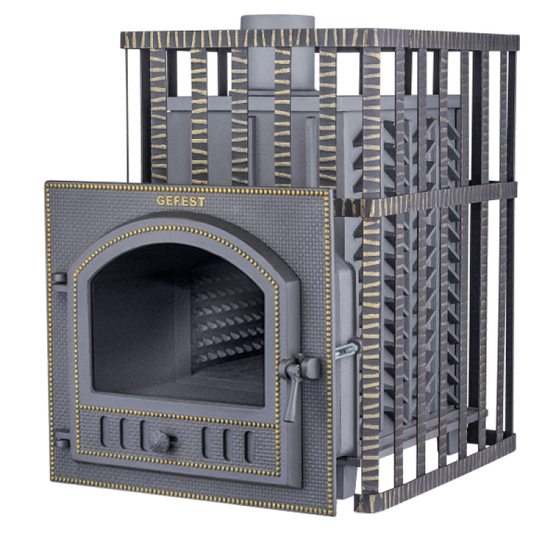 Vedeldad bastuugn - Gefest GFS ZK 30 (P) i galler