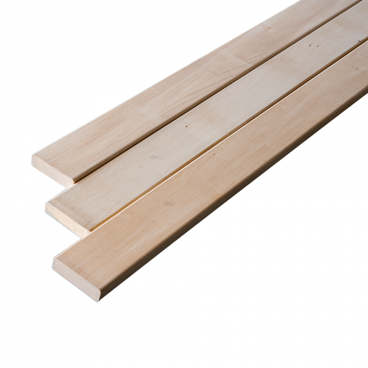 Bänkträ, 24 x 90 mm, A klass, Linden