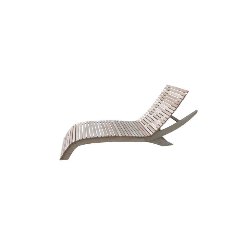 Harvia Linea ergonomisk avslappningslounge, lind