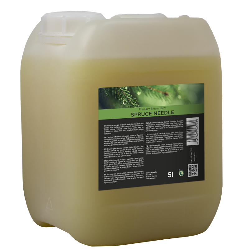 HARVIA ångbad aromatiska oljor, granbarr 5 l HARVIA ångbad aromatiska oljor, granbarr 5 l