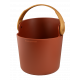 HARVIA Helmi bastu hink och slev set, Terracotta