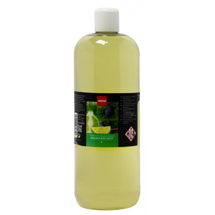 HARVIA bastudoftkoncentrat, doft av arollatall, bergamott och litsea cubeba, 1 l