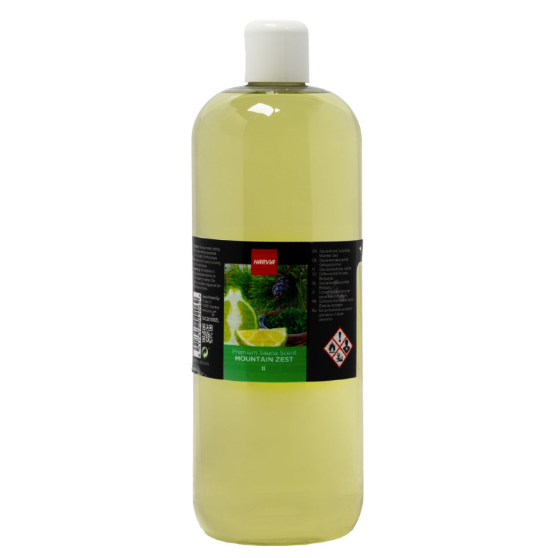 HARVIA bastudoftkoncentrat, doft av arollatall, bergamott och litsea cubeba, 1 l