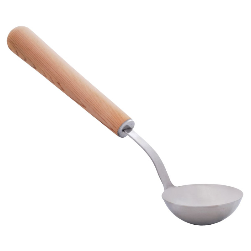 Harvia bastuskopa med rostfri kopp, 40 cm, 200 ml