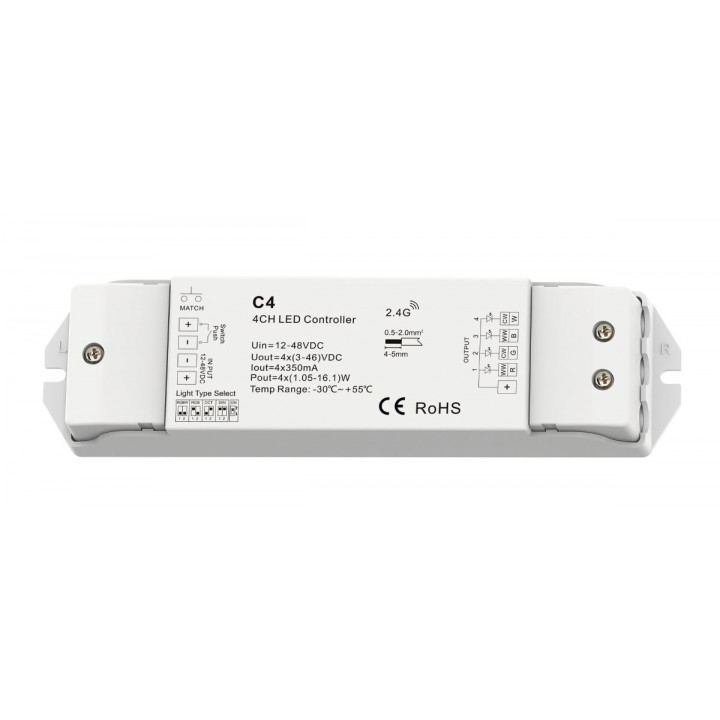 Harvia RGBW LED trådlös drivrutin