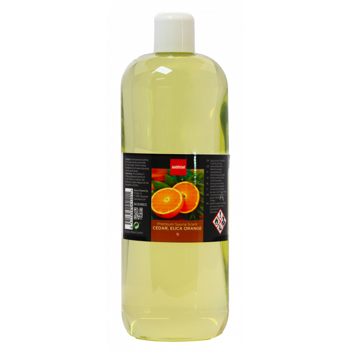 HARVIA bastudoftkoncentrat, cederträ, eukalyptus, apelsin, 1 l