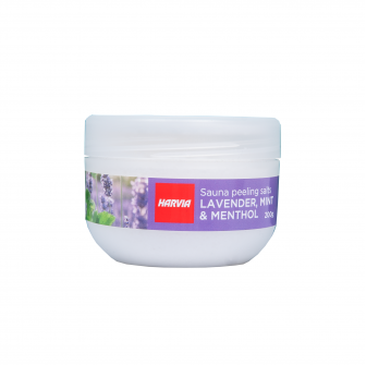Bastu peeling salt HARVIA lavendel mynta 200g