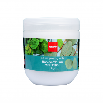 Bastuskalsalt HARVIA eukalyptusmentol 1 kg