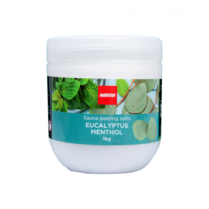 Bastuskalsalt HARVIA eukalyptusmentol 1 kg