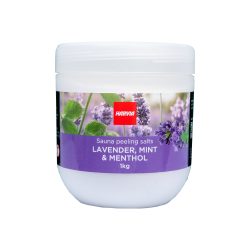 Bastuskalsalt HARVIA lavendelmynta 1 kg