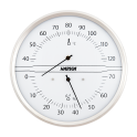HARVIA termo-hygrometer rund, vit - 0