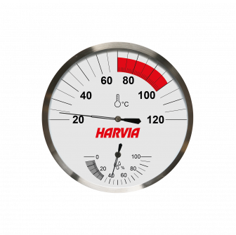 HARVIA termometer-hygrometer 130 mm