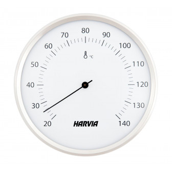 HARVIA bastutermometer, rund, vit, 160 mm diameter, SAC90201