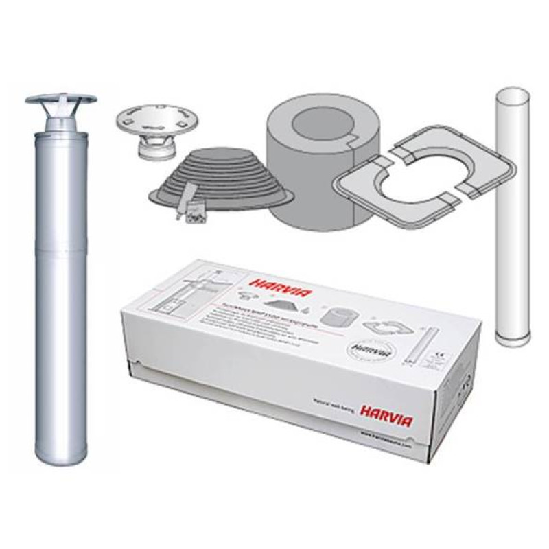 Stålisolerad skorstenssats - HARVIA