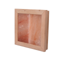 Himalaya saltljus LED, svart alträ - 2