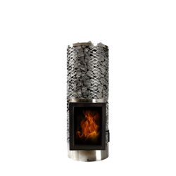 Vedeldad bastuugn - IKI KIVI JR 