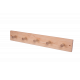 Trähängare med 5 krokar