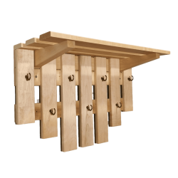 Hängare med hylla - NAGI 630x260x400 