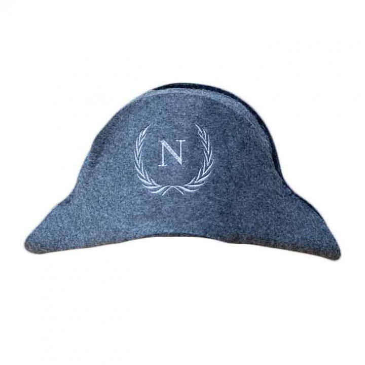 Bastuhatt - Napoleon, grå