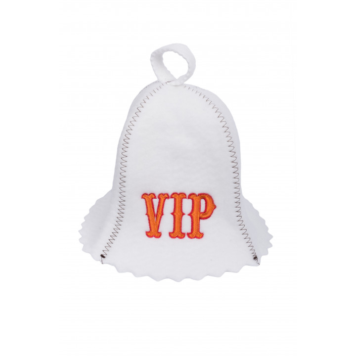 Bastuhatt - VIP, vit