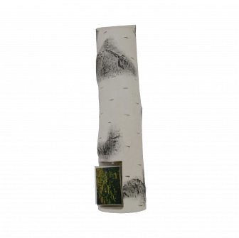 Keramisk tändsticksaskhållare - björk