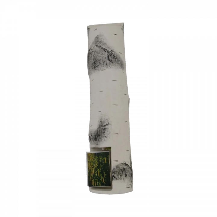 Keramisk tändsticksaskhållare - björk