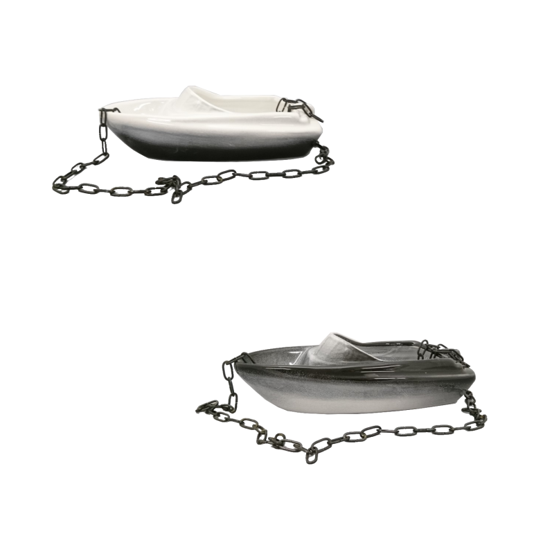 Keramisk behållare för dofter - båt