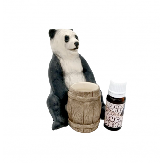 Keramisk behållare för dofter - panda