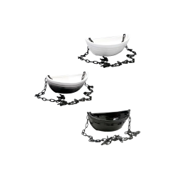 Keramisk behållare för dofter - båt med kedja 