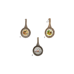 Keramisk bastutermometer - panna 