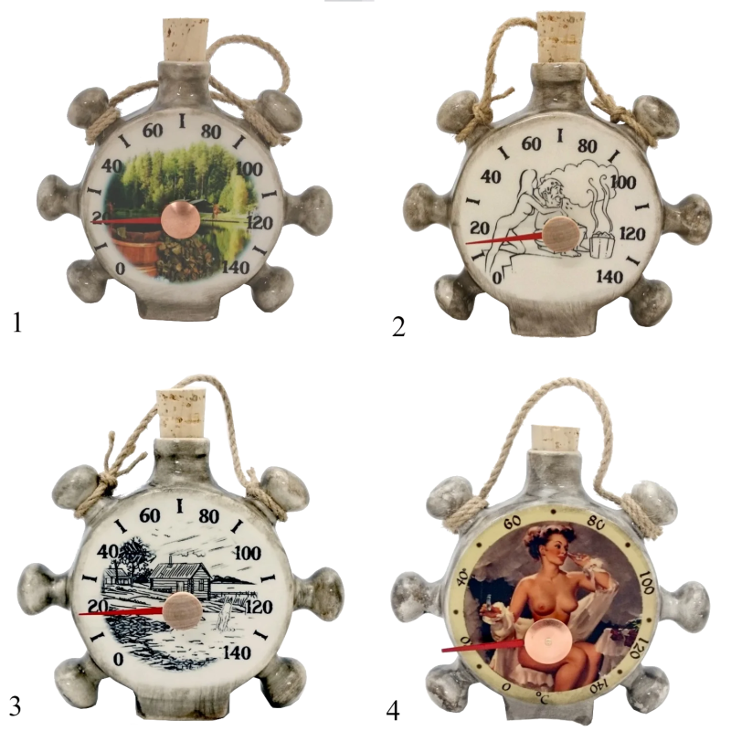 Keramisk bastutermometer - fartygsroder