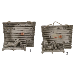 Keramisk bastutermometer - ett litet fat för dofter 