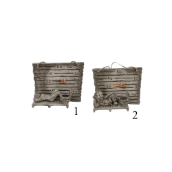 Keramisk bastutermometer - en liten tunna för dofter 