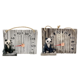 Keramisk bastutermometer - panda  Keramisk bastutermometer - panda